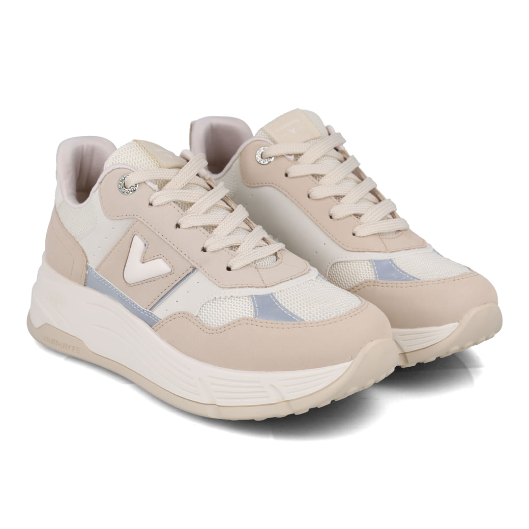 Via Marte Tenis Casual 229001-02 Saara-Marfim-Gelo-Prata-Marfim Nobuck_7__10